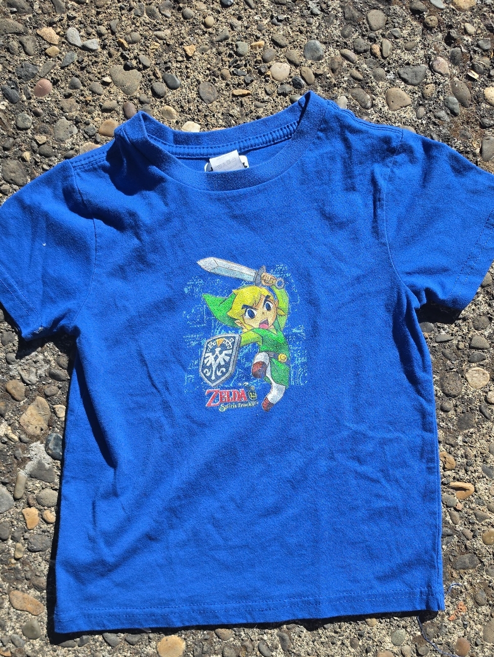 Nintendo Blue Zelda Link Graphic Tee for Kids